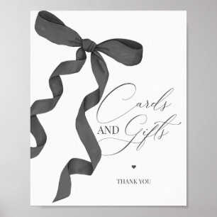 Poster Symbole de la fête des cartes-mères et cadeaux de