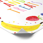 Poster Symbole de la fête des Frutti à deux tti (Coin)