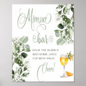 Poster SYMBOLE DE LA Fête des mariées DES Eucalypts Gypso (Devant)