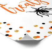 Poster Symbole de la fête des Traitements Éffrayants d'Ha (Coin)