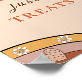 Poster Symbole de la fête d'Halloween No Trick (Coin)