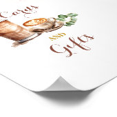 Poster Symbole de la fête du Café Love (Coin)