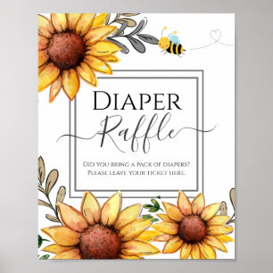 Poster Symbole de la fête du chapeau de Baby shower