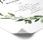 Poster Symbole de la fête du livre d'invité (Coin)