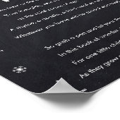 Poster Symbole de la fête du livre d'invité Grinch Chalkb (Coin)