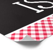 Poster Symbole de la fête du Saint Cannoli, Thème italien (Coin)