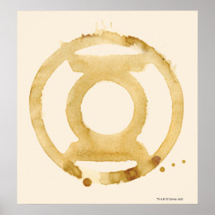 Poster Symbole de la lanterne de café
