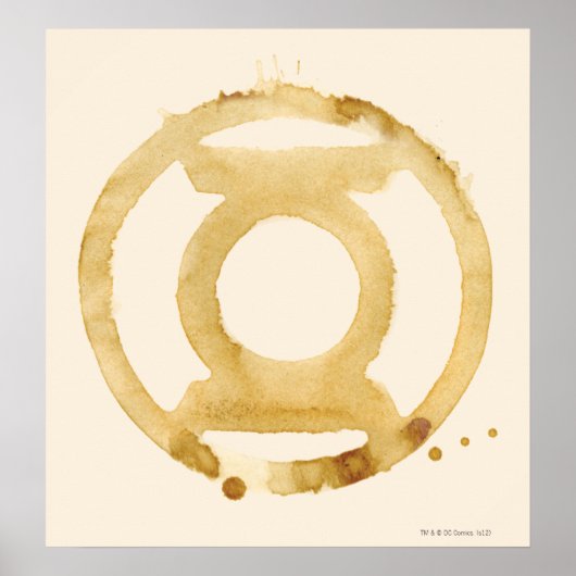 Poster Symbole de la lanterne de café (Devant)