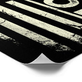 Poster Symbole de la manifestation No Kings Vertical Amer (Coin)