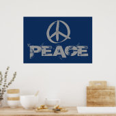 Poster Symbole de la paix (Cuisine)