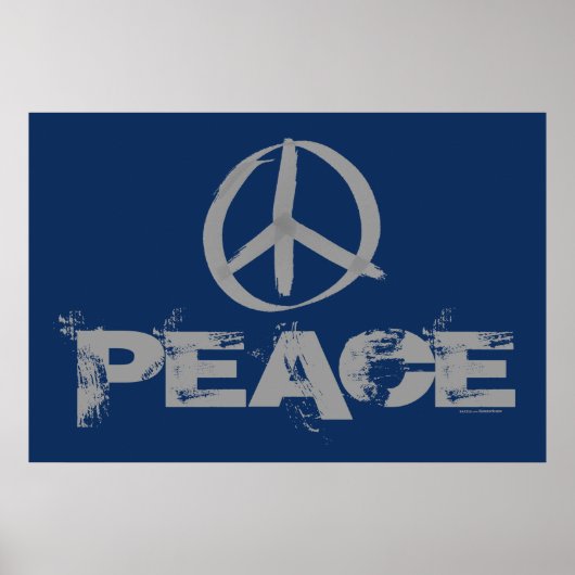 Poster Symbole de la paix (Devant)