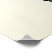 Poster Symbole de la Paix à la mode palestinienne (Coin)