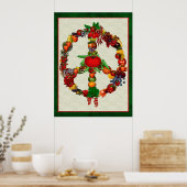 POSTER SYMBOLE DE LA PAIX DE VIVE (Cuisine)