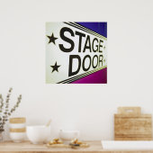 Poster Symbole de la porte du théâtre (Cuisine)