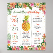 Poster Symbole de la première année de la florale tropica (Devant)