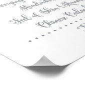 Poster Symbole de la révélation de genre pour un garçon o (Coin)