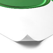 Poster Symbole de la Saint Patrick Day (Coin)