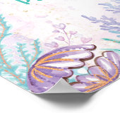 Poster Symbole de la sirène magique sous les faveurs de l (Coin)