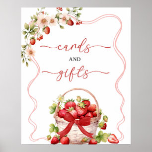 Poster Symbole de la Soirée Berry In Love Cartes et cadea
