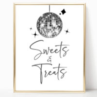 Symbole de la Soirée Disco Ball Sweets and Traitem