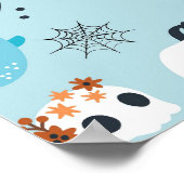 Poster Symbole de la soirée Traitements Éffrayants (Coin)