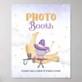 Poster Symbole de la sorcière mignonne d'Halloween (Devant)