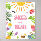 Poster Symbole de la station de dessert Sweets and Care (Devant)