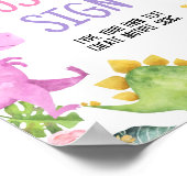 Poster Symbole de la table de fête d'anniversaire de la f (Coin)