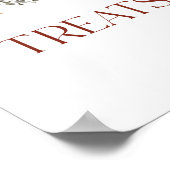 Poster Symbole de la Table Party de Soins Floraux Brown f (Coin)