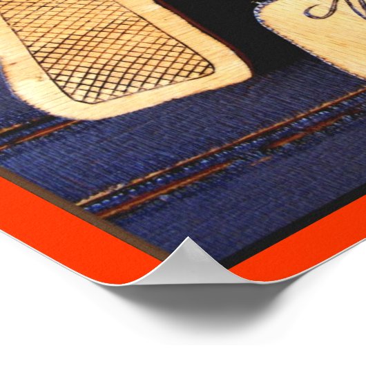 Poster Symbole de l'affiche d'armes à feu (Coin)