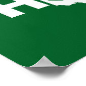 Poster SYMBOLE DE L'AFFICHE DE L'ÉTAT D'Oklahoma (Coin)