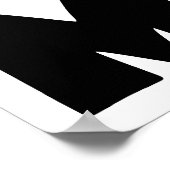 Poster Symbole de l'affiche de l'État du coeur du Mississ (Coin)