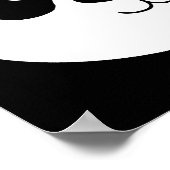 Poster Symbole de l'affiche de l'ours Panda (Coin)