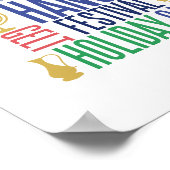 Poster Symbole de l'affiche de Noël Hanoukka (Coin)