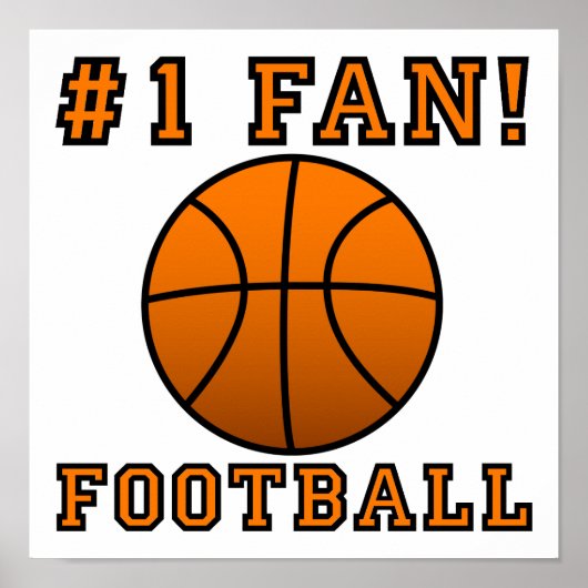 Poster Symbole de l'affiche du fan de football Pas drôle (Devant)