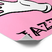 Poster Symbole de l'affiche Fabulous Jazz Hands Funny (Coin)