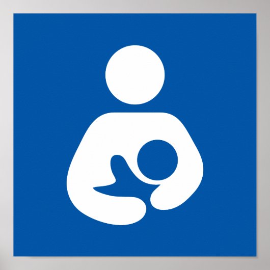 Poster Symbole de l'allaitement (Devant)