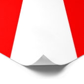 Poster symbole de l'alphabet maritime quatre (Coin)