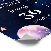 Poster Symbole de l'Anniversaire des Planètes spatiales G (Coin)