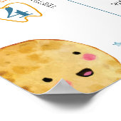 Poster Symbole de l'Anniversaire des Planètes spatiales G (Coin)