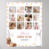 Poster Symbole de l'Anniversaire photo de Milestone (Devant)