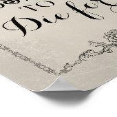 Poster Symbole de l'événement Gothique Victorien Editable (Coin)