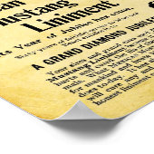 Poster SYMBOLE DE LIGNE DE MOSTang Mexicain (Coin)