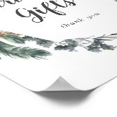 Poster Symbole de mariage et cadeaux hiver (Coin)