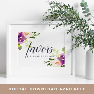 Poster Symbole de mariage fécond en fleur