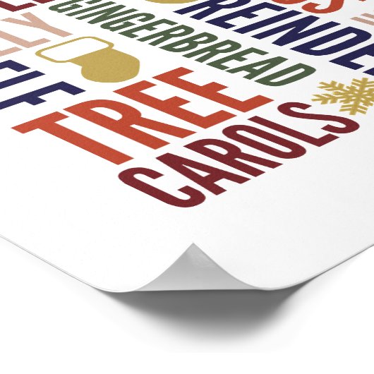 Poster Symbole de Noël (Coin)