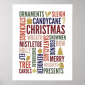 Poster Symbole de Noël (Devant)