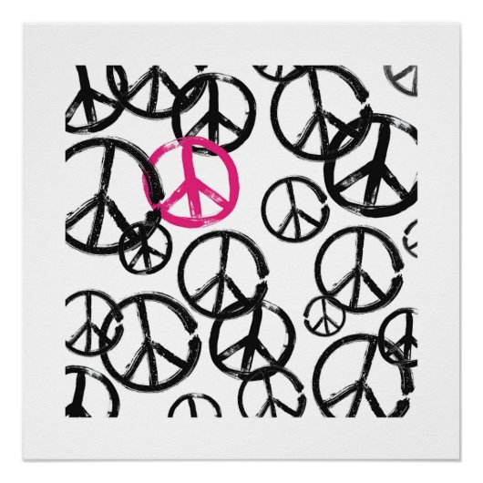 Poster Symbole de paix (Devant)