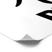 Poster Symbole de paix chinois (Coin)