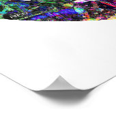 Poster SYMBOLE DE PAIX Coloré (Coin)